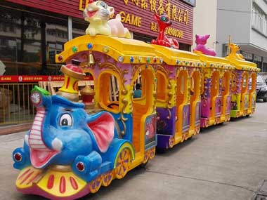 elephant trackless train for sale