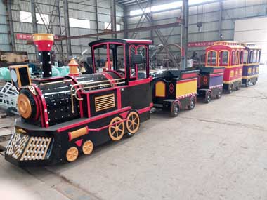 shopping mall train